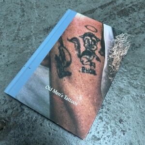 Old Men's Tattoos Book Collectors Art Thomas Jeppe